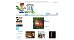 Desktop Screenshot of imantickets.com